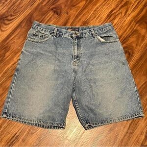 Route 66 Light Blue Jean Shorts